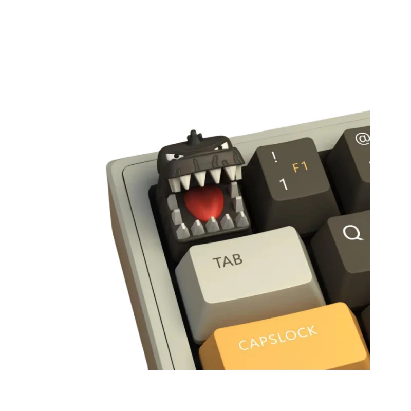 Keycaps Original Factory Height Resin Material Mechanical Keyboard 3d Personalized Keycaps Suitable Male Female Birthday Gifts